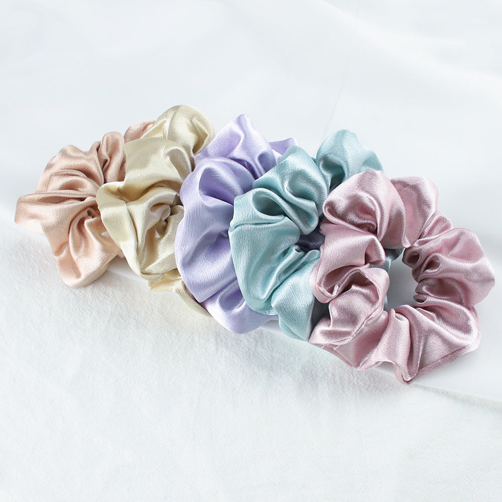 Solid Satin Large Intestine Hair Rope
