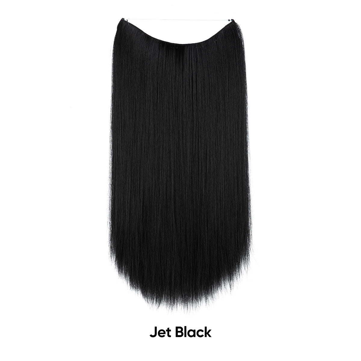 Women's One-piece Adjustable Invisible Straight Multi-color Gradient Hair Extension Fishline