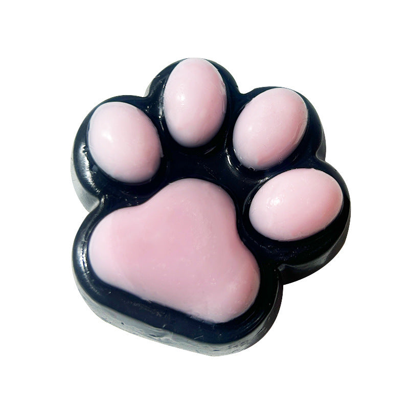 Large Cat's Paw Squeezing Toy Coconut Meat Powder Plush Good-looking Decompression Artifact