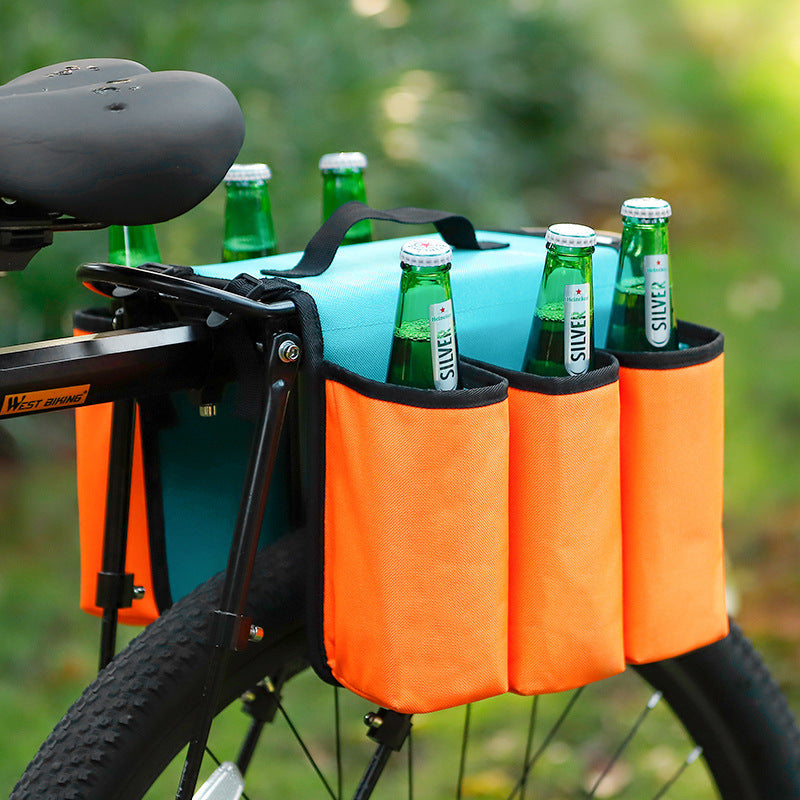 Bicycle Double-sided Beverage Anti-scratch Shelf Bag