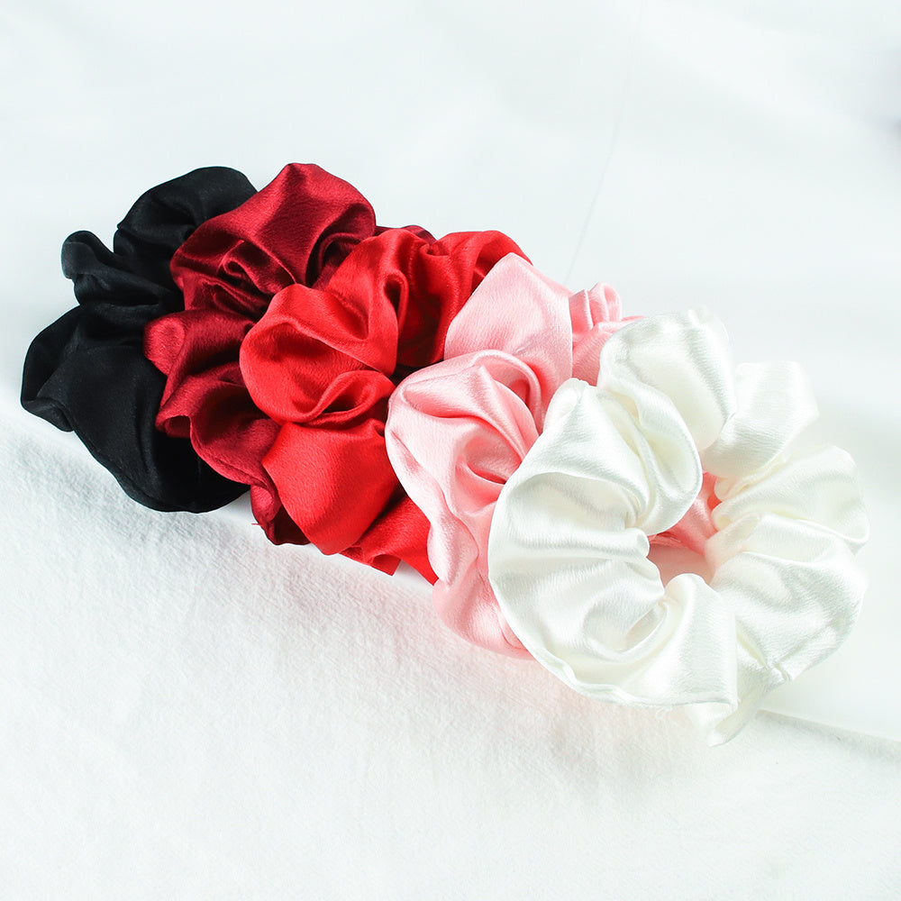 Solid Satin Large Intestine Hair Rope