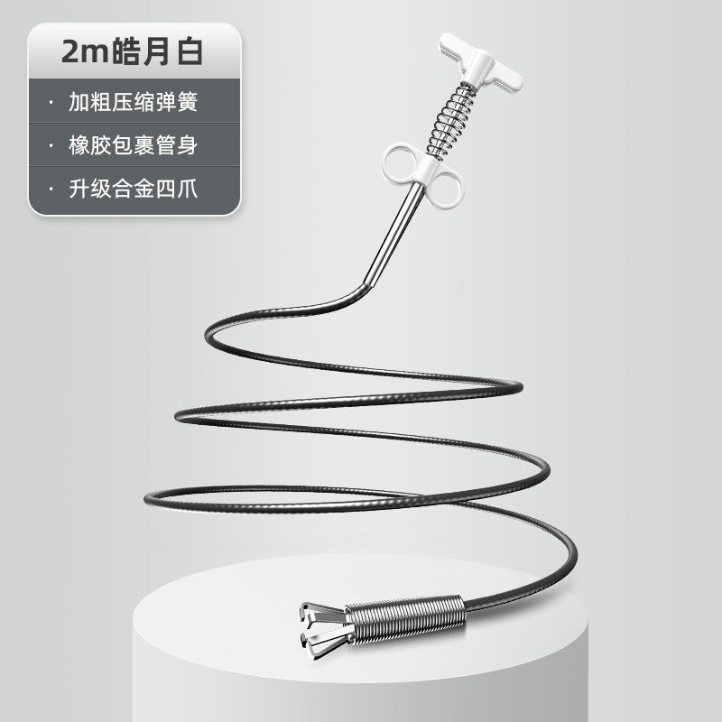 Sewer Dredging Toilet Toilet Kitchen Floor Drain Blocking Cleaner Home Sewer Dredging Tool