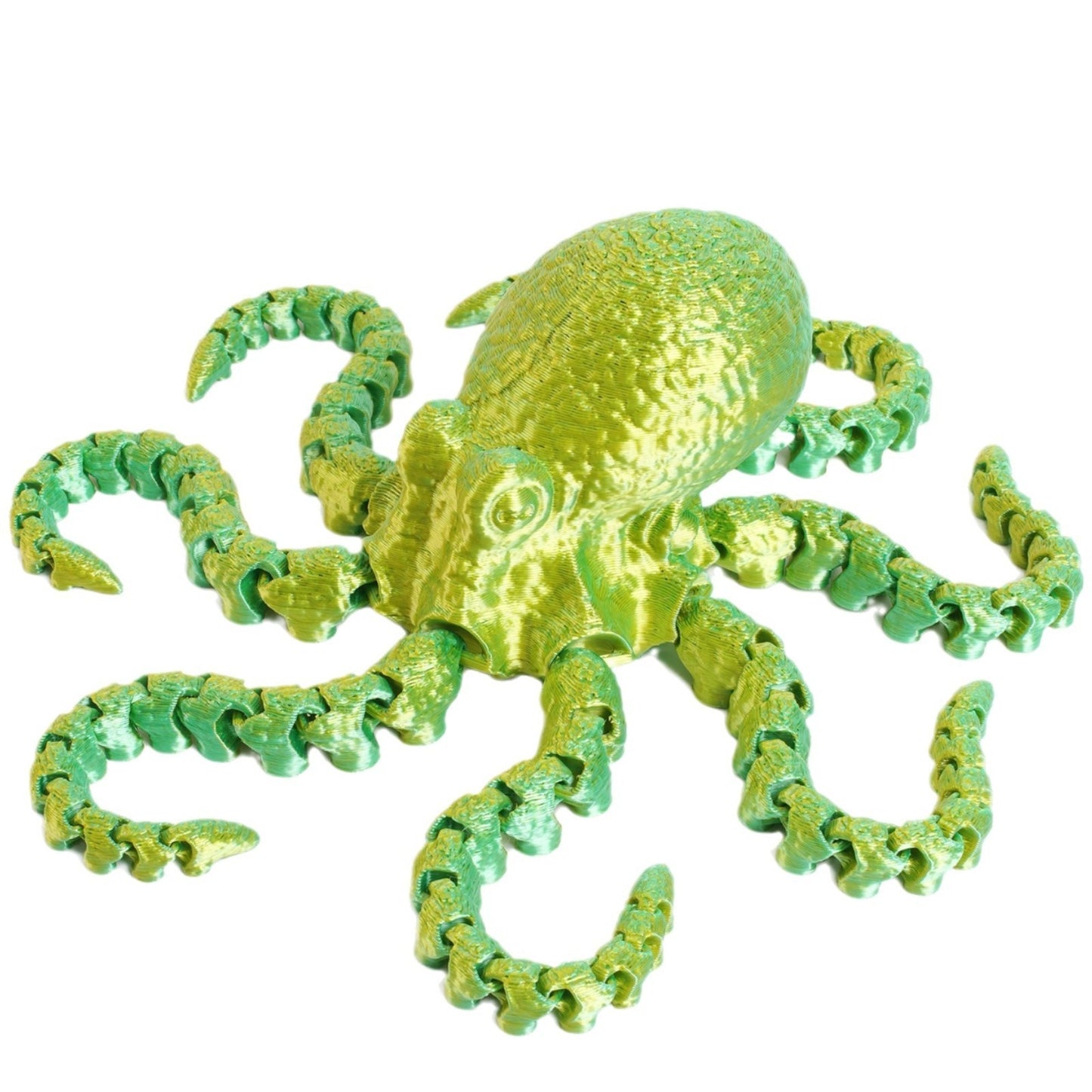 Cute Movable Joint Print Octopus Toy