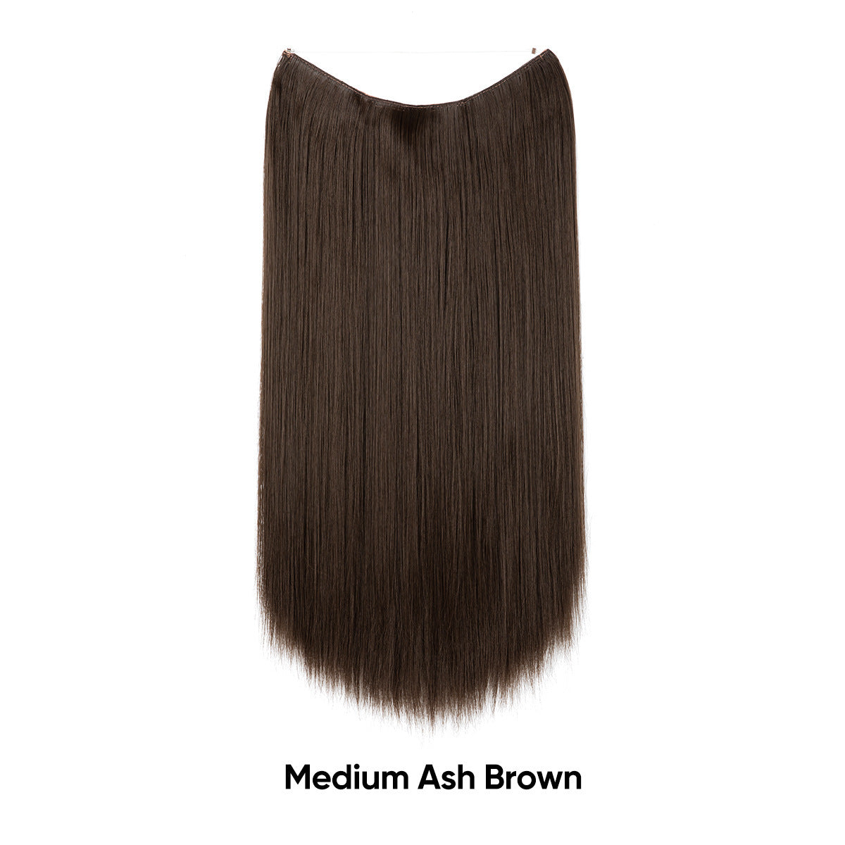 Women's One-piece Adjustable Invisible Straight Multi-color Gradient Hair Extension Fishline
