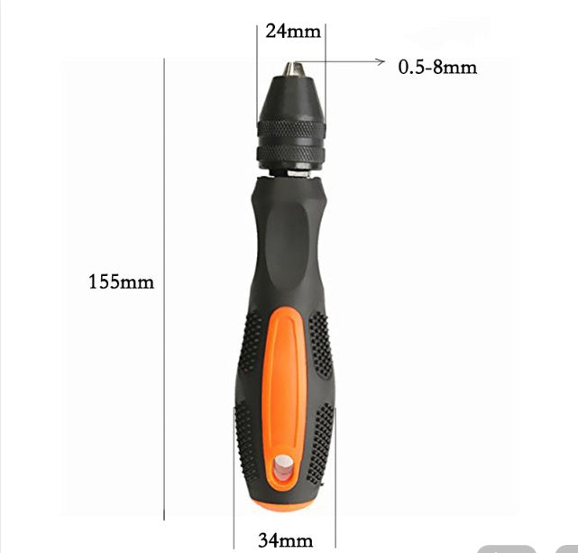 Reaming Drill Chuck Multi-purpose Tool Punching Manual Chamfering Knife