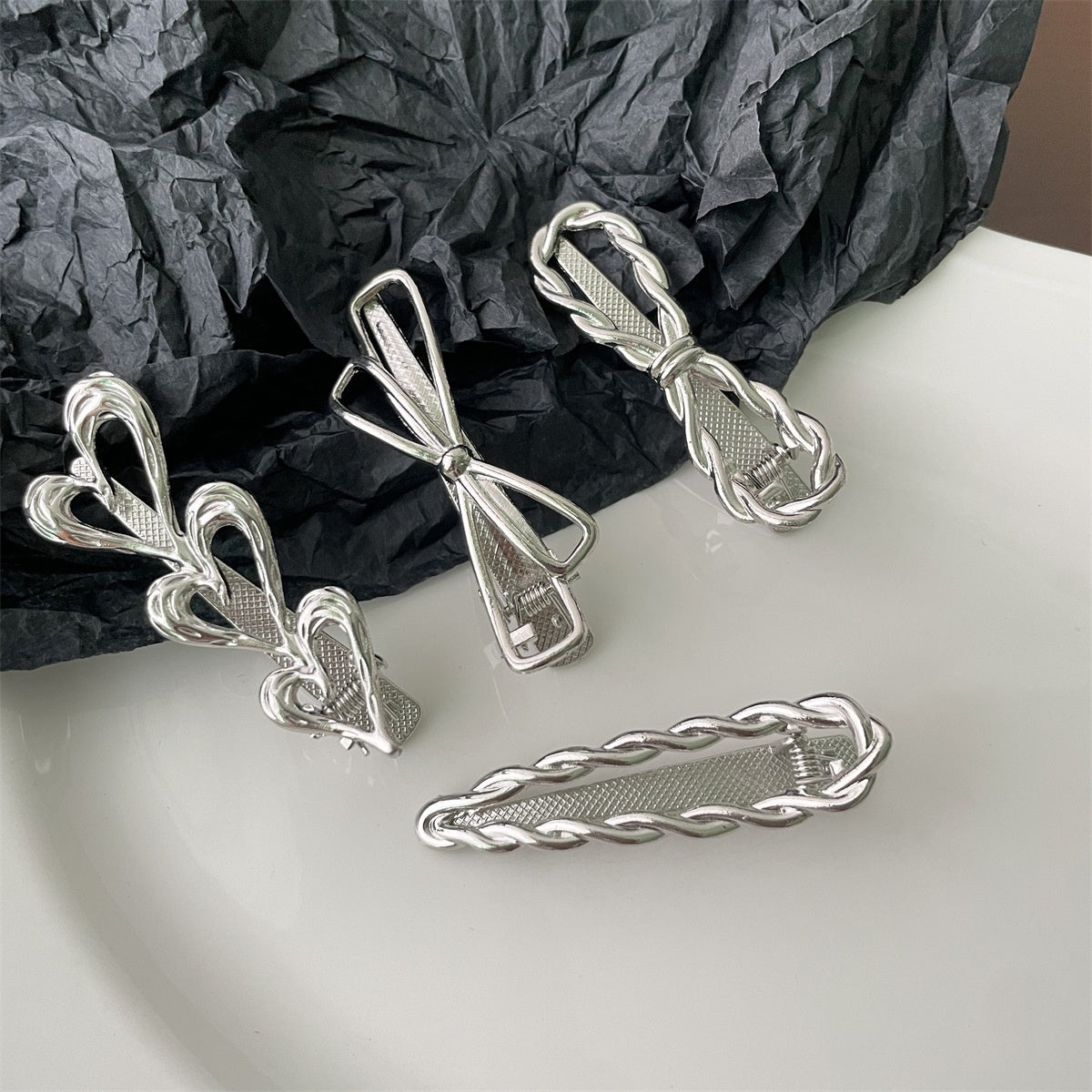 Sweet Cool Hot Girl Girl Bow Barrettes Bang Clip