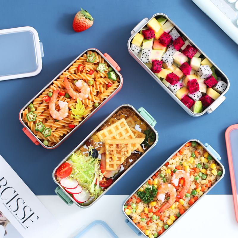 Stainless Steel Japanese-style Multi-layer Lunch Box
