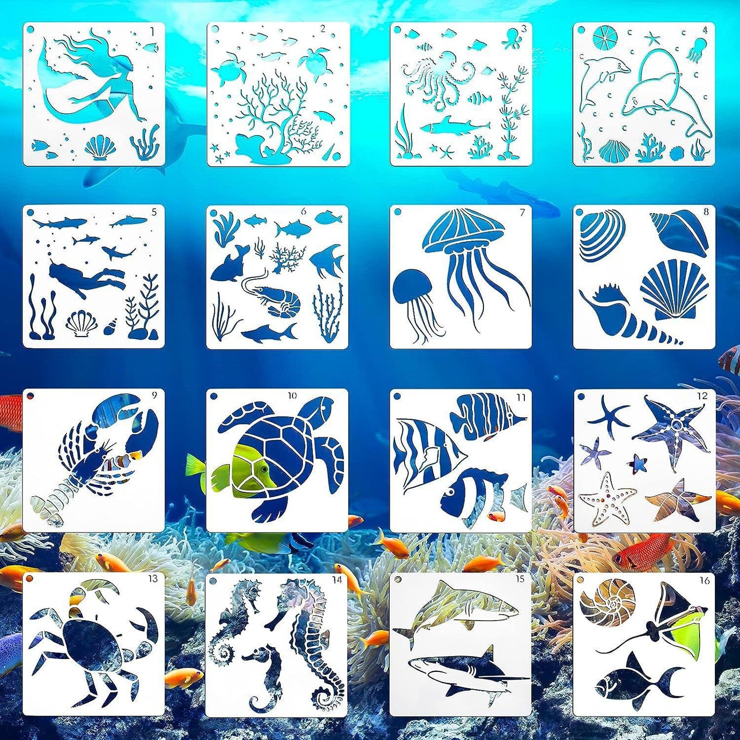 Wildflower Painting Template Flower Plant Spray Painting