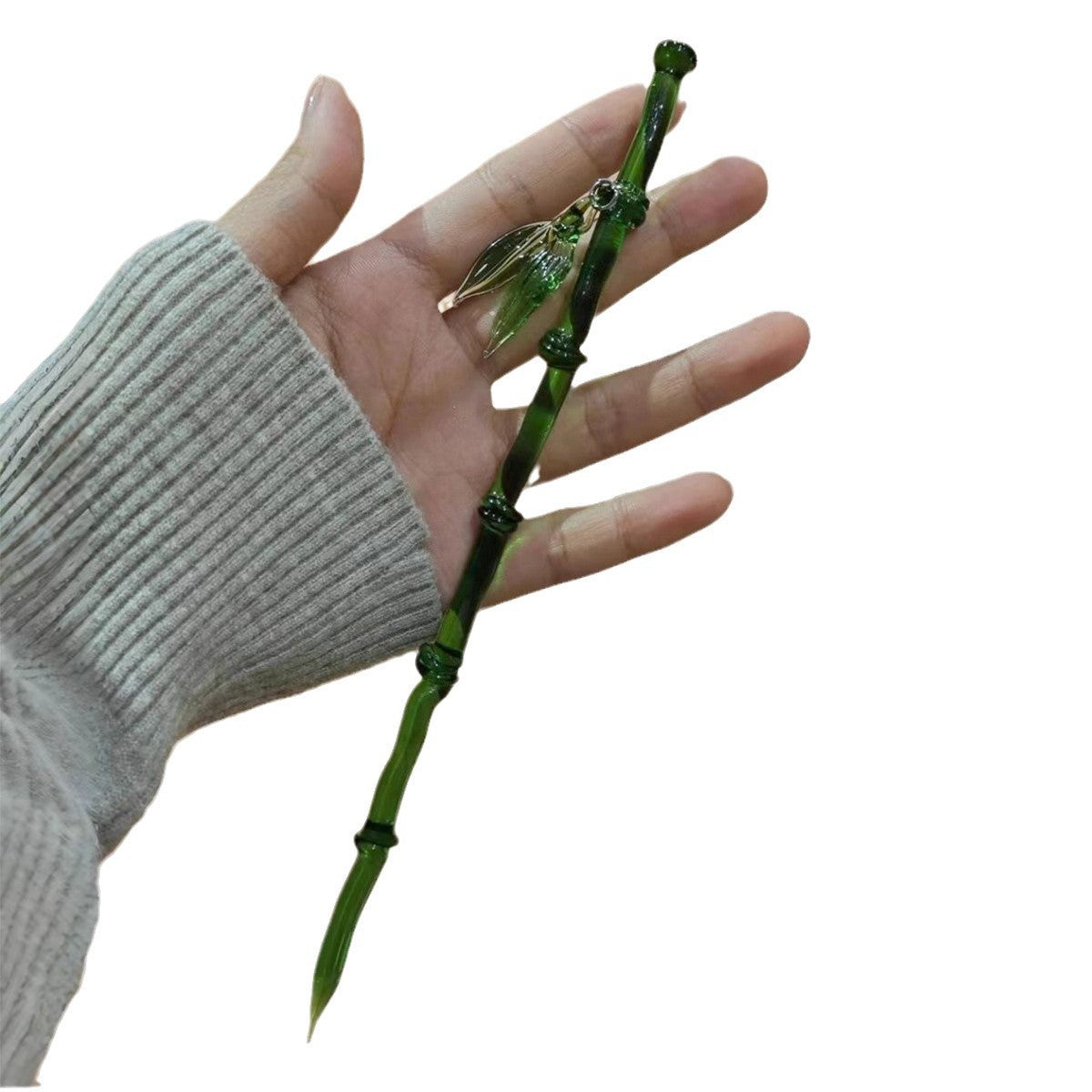 Green Bamboo Hairpin Niche