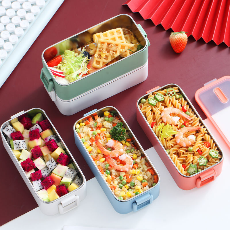 Stainless Steel Japanese-style Multi-layer Lunch Box