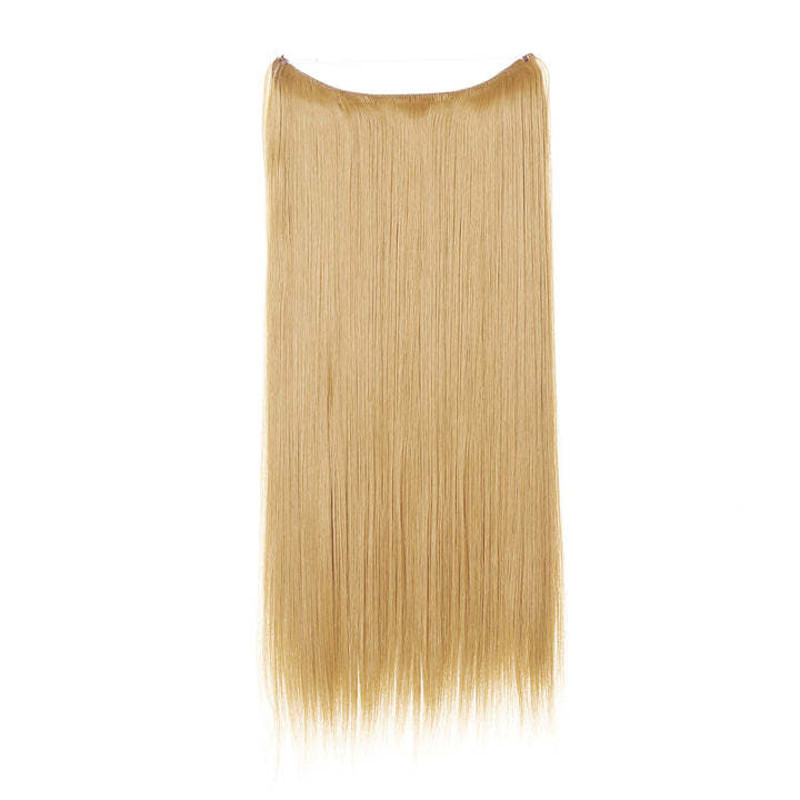 Women's One-piece Adjustable Invisible Straight Multi-color Gradient Hair Extension Fishline