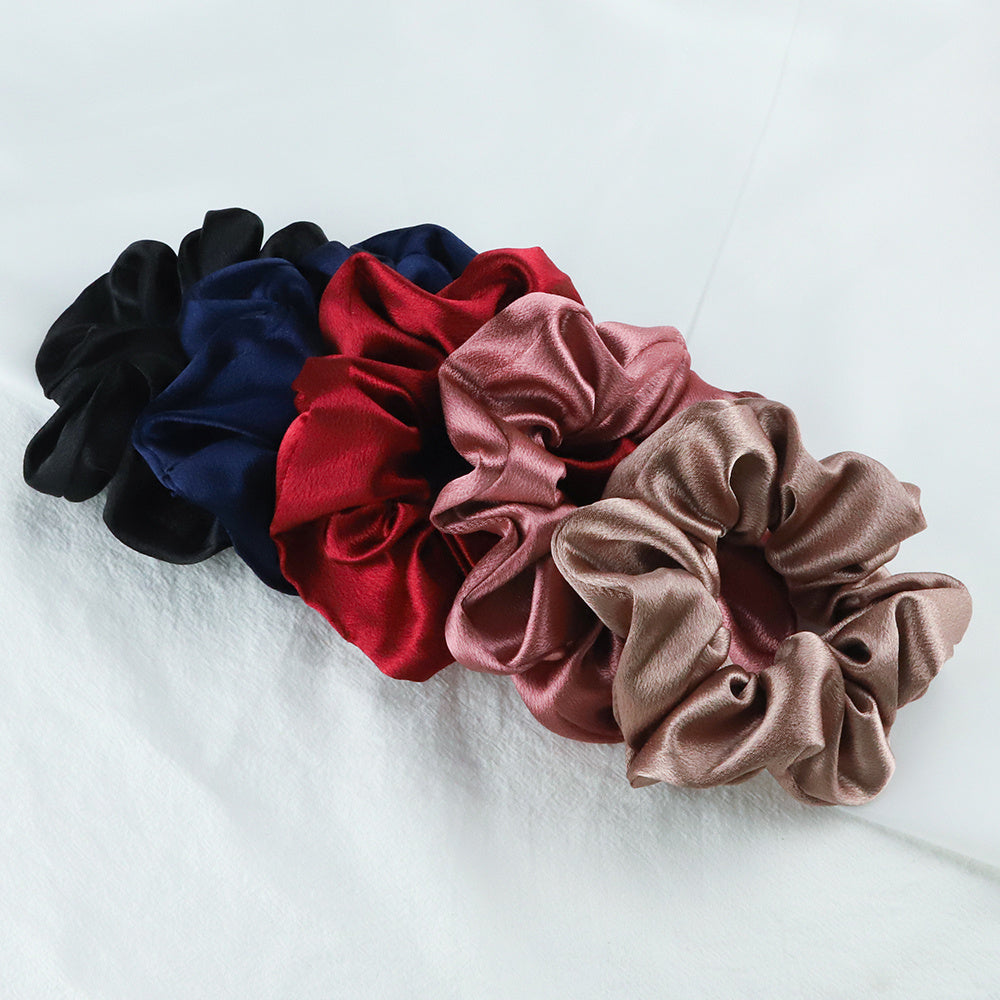 Solid Satin Large Intestine Hair Rope