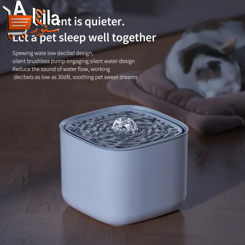 Innovative 3L Automatic Cat Water Fountain with Filtration System - USB Electric Quiet Water Dispenser for Happy and Hydrated Cats