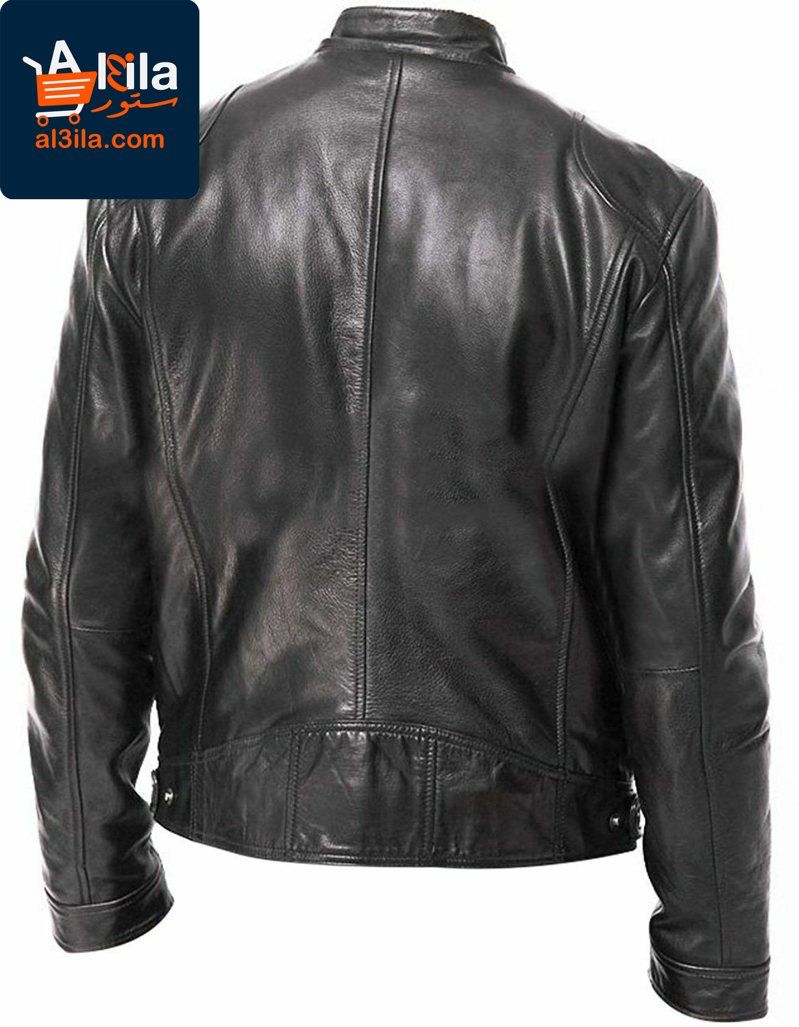 Men's Slim Fit PU Leather Jacket – Stylish Outerwear in Khaki, Brown, and Black