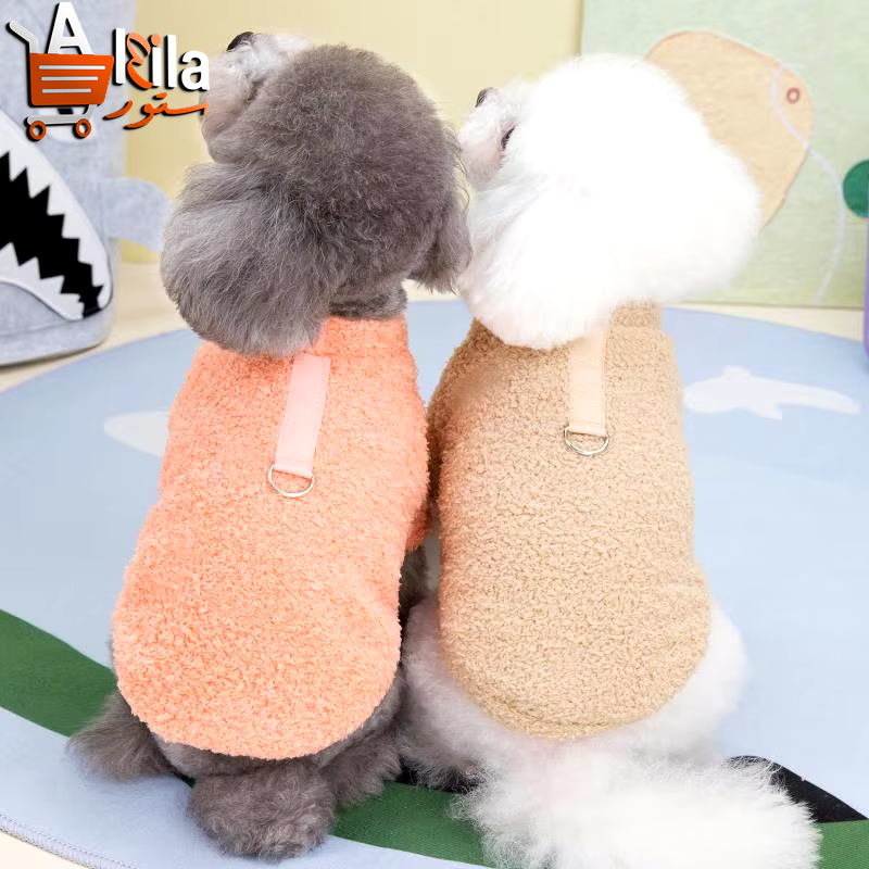 Winter Warmth: Plush Designer Sweater for Small to Medium Dogs and Cats - Soft Puppy Coat Jacket for Your Chihuahua or Teddy