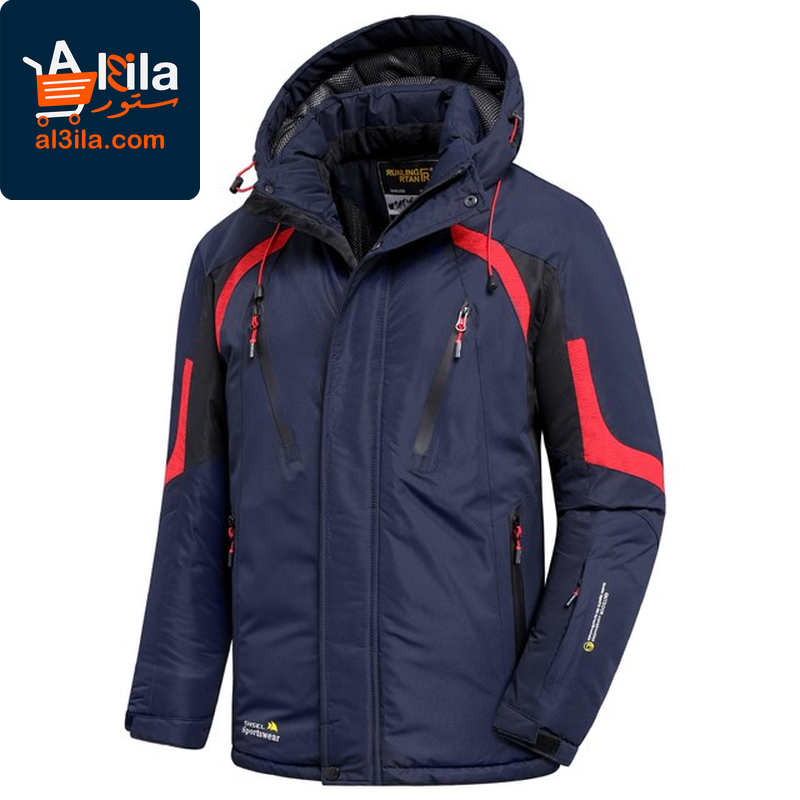 Men's Premium Velvet Winter Trench Jacket - Stylish Outerwear for Urban Fashion