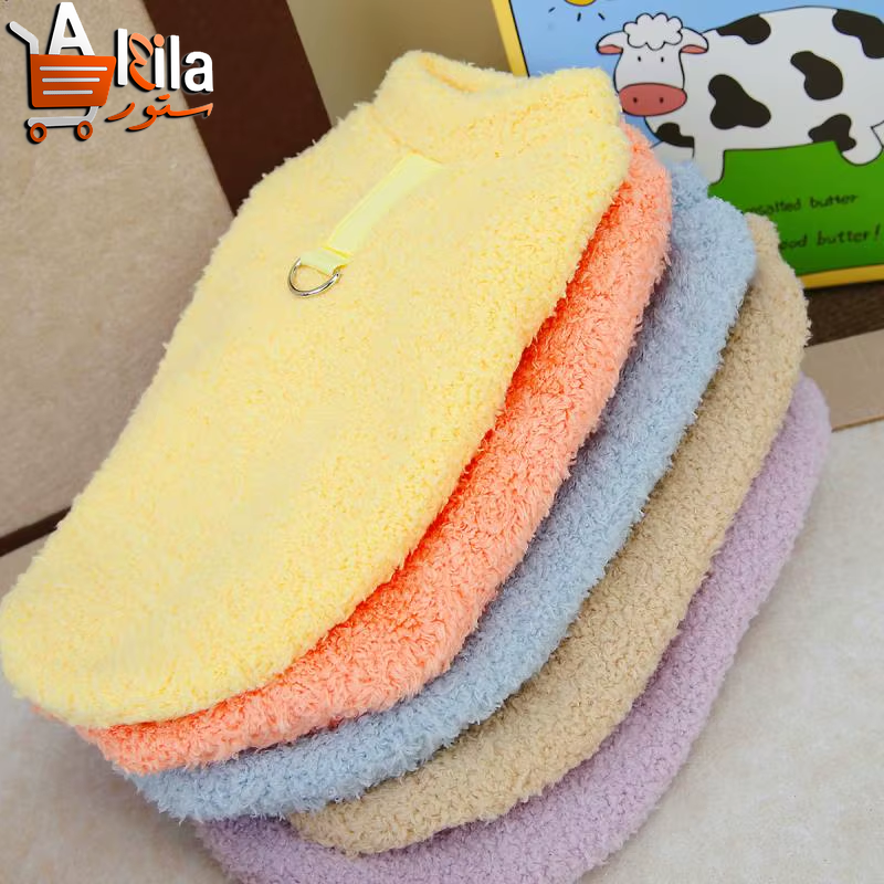 Winter Warmth: Plush Designer Sweater for Small to Medium Dogs and Cats - Soft Puppy Coat Jacket for Your Chihuahua or Teddy