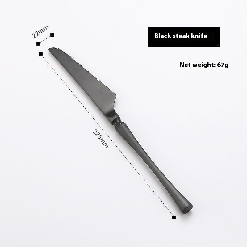 Creative Stainless Steel Waist Steak Knife Fork Spoon Tableware