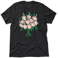 Men's 3D digital printing casual short sleeve shirt, round neck, black with creative graphic design.