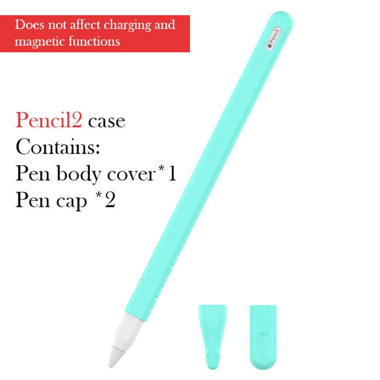 متوافق مع Apple، حافظة قلم iPad Capacitor Pen II من السيليكون