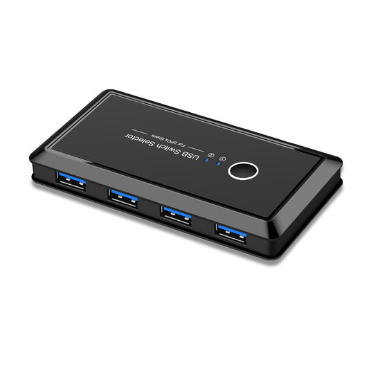 موزع USB متعدد الواجهات، مدخلين وأربعة مخارج