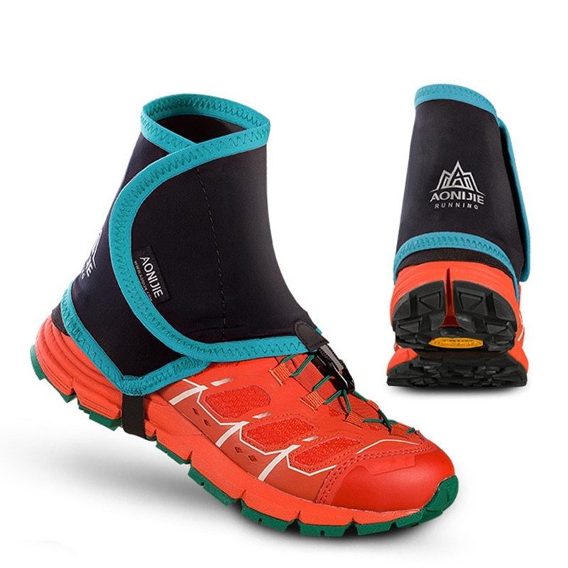 Sandproof nylon shoe cover for outdoor activities.