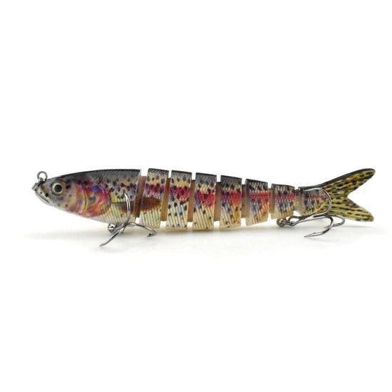 متوفر طعم صيد السمك الصلب Eight Fish 133 مم 203 جرام طعم بلاستيكي حيوي
