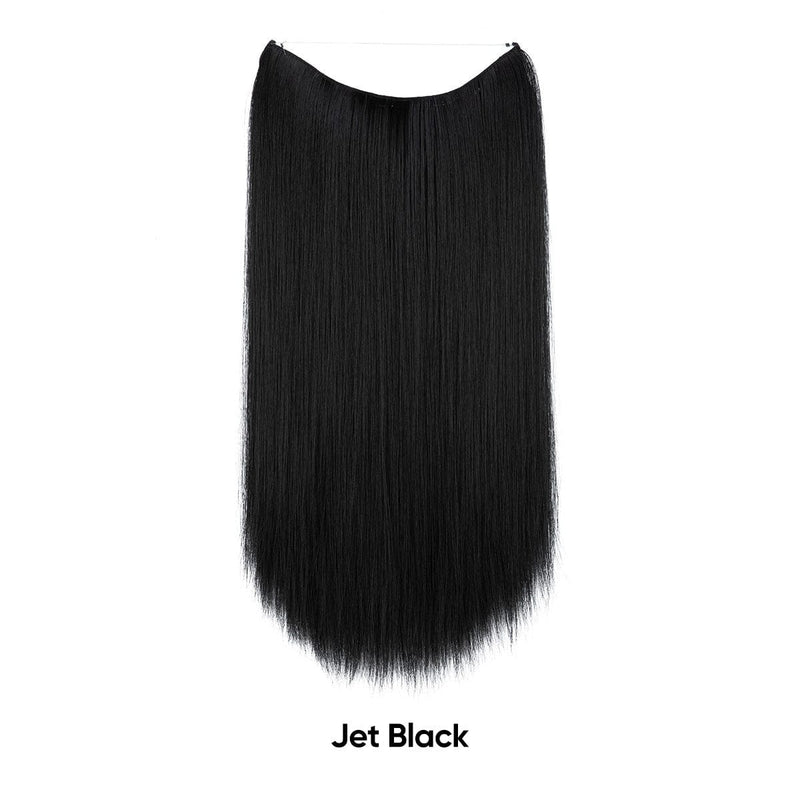 Women's One-piece Adjustable Invisible Straight Multi-color Gradient Hair Extension Fishline