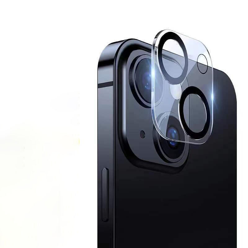 Screen Printing 3D Radian Lens Protection Film for iPhone, tempered glass, anti-fingerprint, explosion-proof.