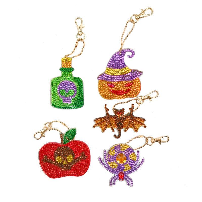 Cartoon Owl Keychain Creative Decorative Pendant