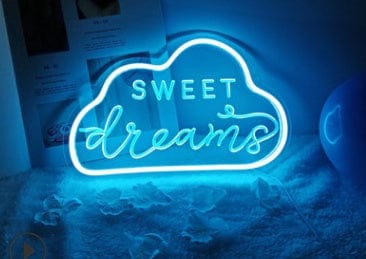 إضاءة نيون LED، لوحة خلفية من الأكريليك، إضاءة ليلية لتزيين الغرفة