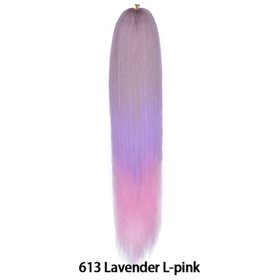 Kani Karen Silk Chemical Fiber Braid Braid Extensed Hair Clock Big Braid