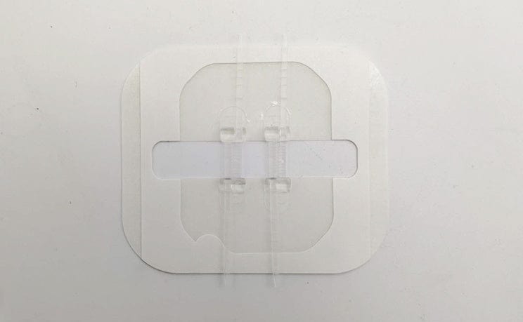 Zipper bandage wound suture patch