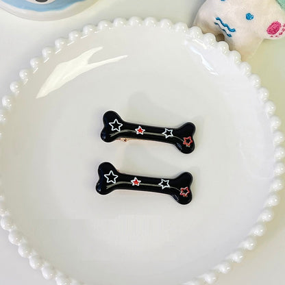 Bone Print XINGX Word Clip Side Bangs Duckbill Clip Female