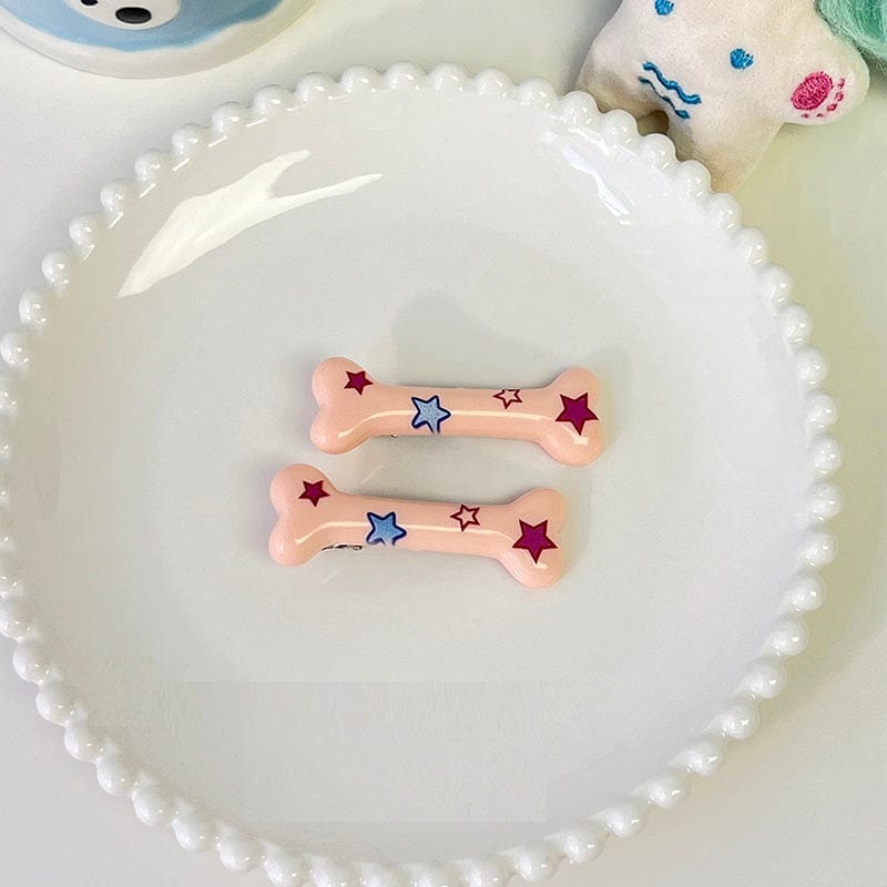 Bone Print XINGX Word Clip Side Bangs Duckbill Clip Female