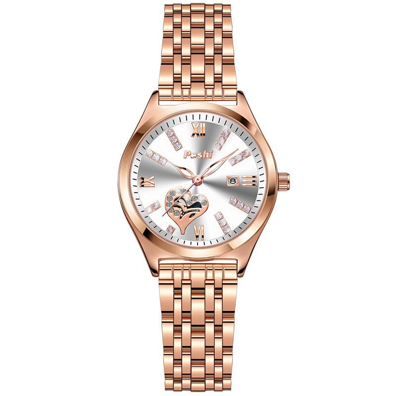 Women’s Fashion Casual Waterproof Calendar Luminous Watch