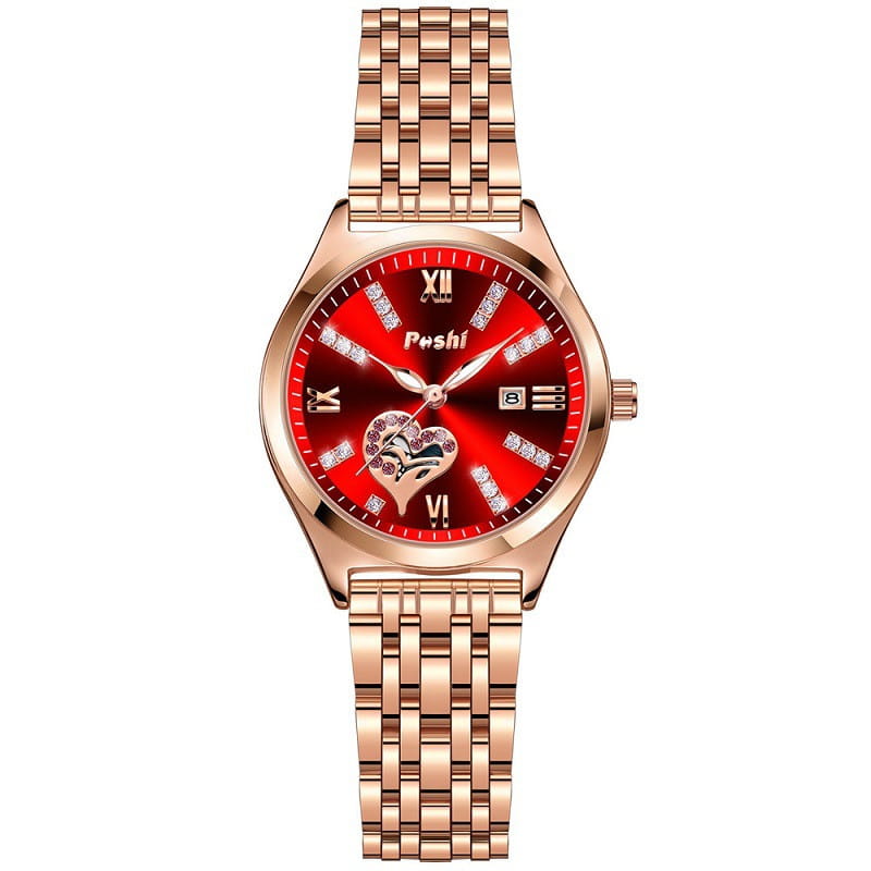 Women’s Fashion Casual Waterproof Calendar Luminous Watch