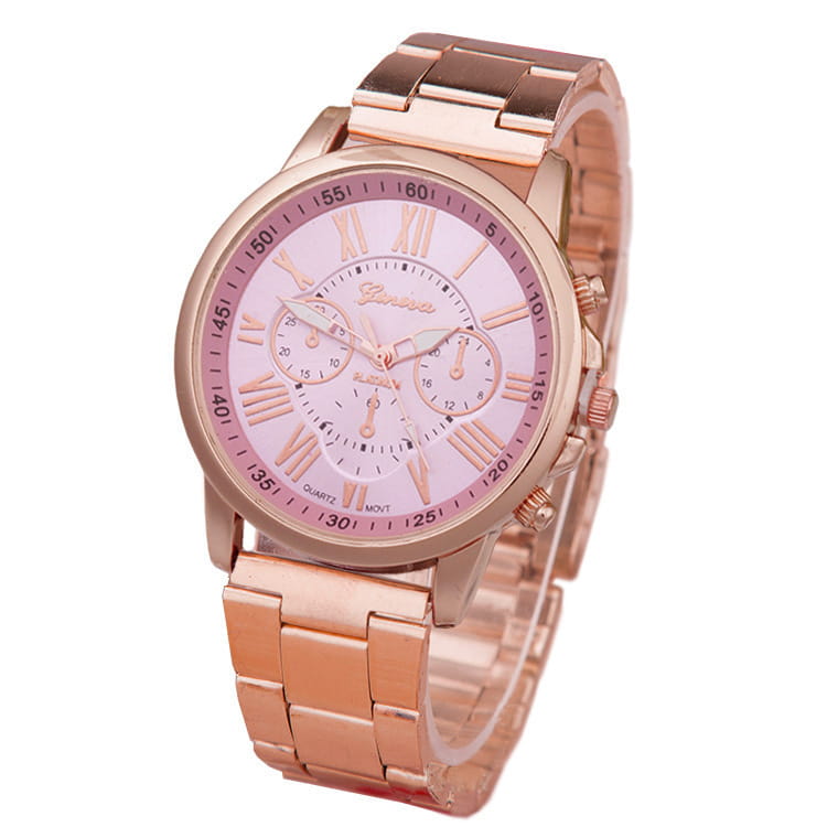 Women’s Leisure Alloy Steel Belt Quartz Watch