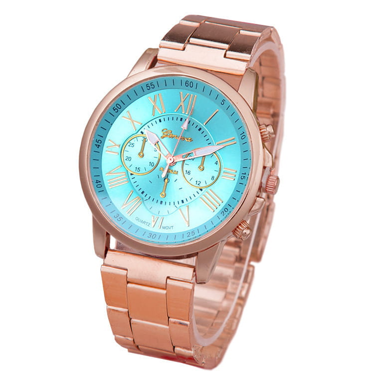Women’s Leisure Alloy Steel Belt Quartz Watch
