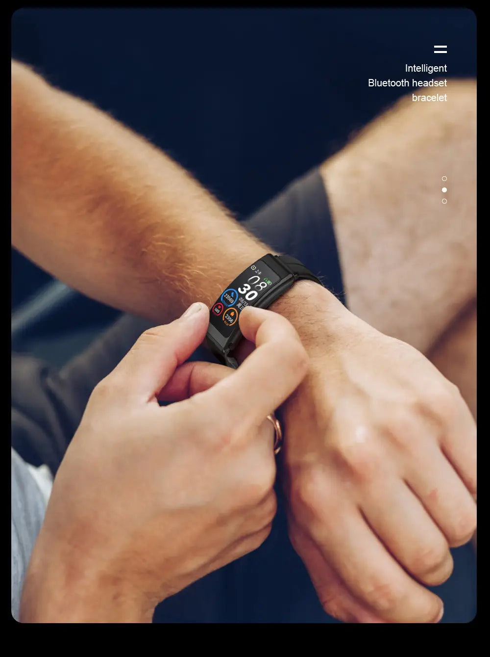 K13 Headset Smart Touch Waterproof Bluetooth Headset Bracelet