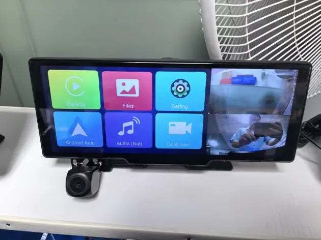1026-inch Full Touch Screen All-in-one Car Navigation Device Front And Rear Dual Recording HD Recording P Split Screen