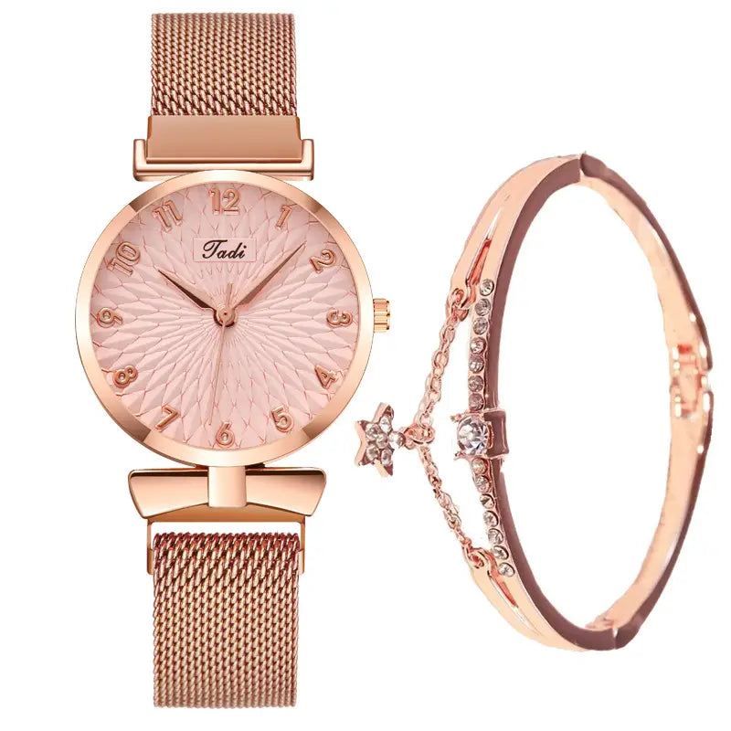 Suit Women’s Quartz Watch With Bracelet