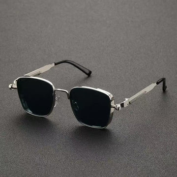 Silver Frame Gray Piece