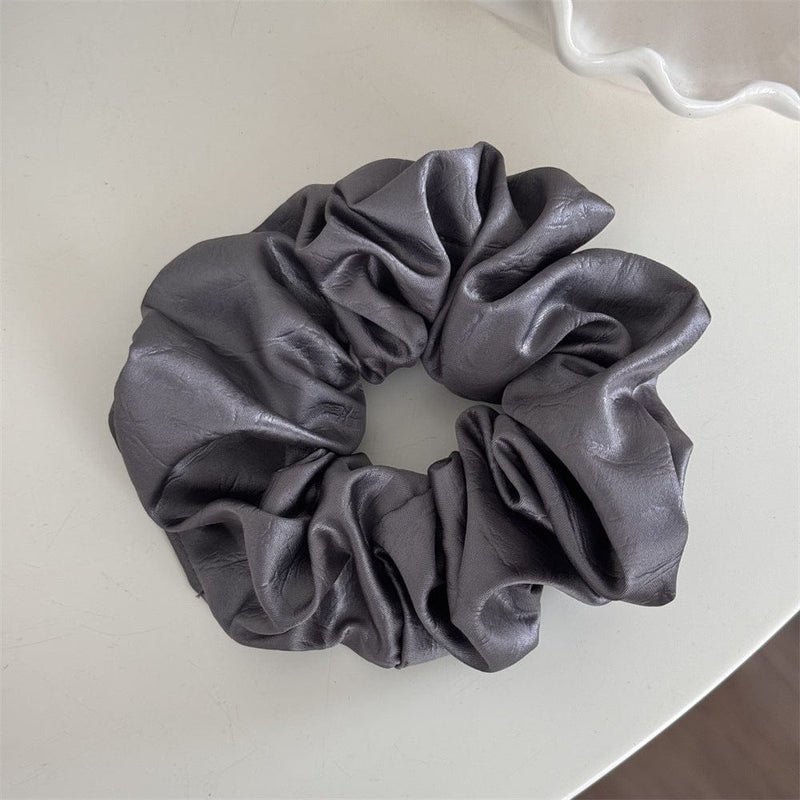 Retro Texture Large Intestine Hair Ring For Women