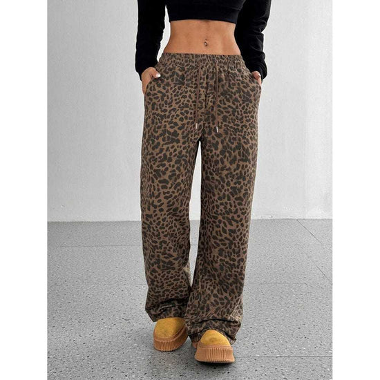 Leopard Print Floral Print