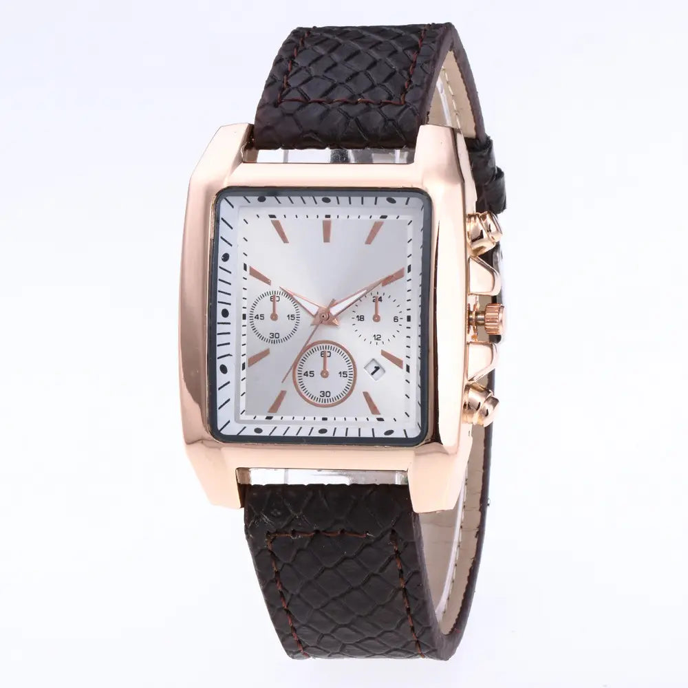 Square Fashion Men’s Watch