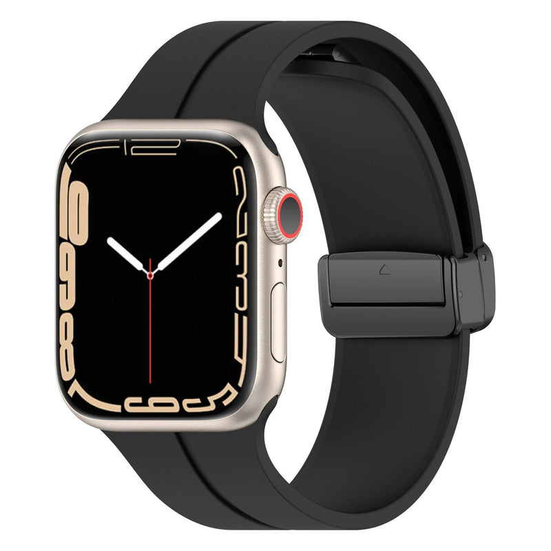 النطاق المغناطيسي السيليكون لمشاهدة Apple Watch