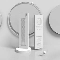 Braided elastic single-ring watchband packaging box in white, designed for Apple watchband.