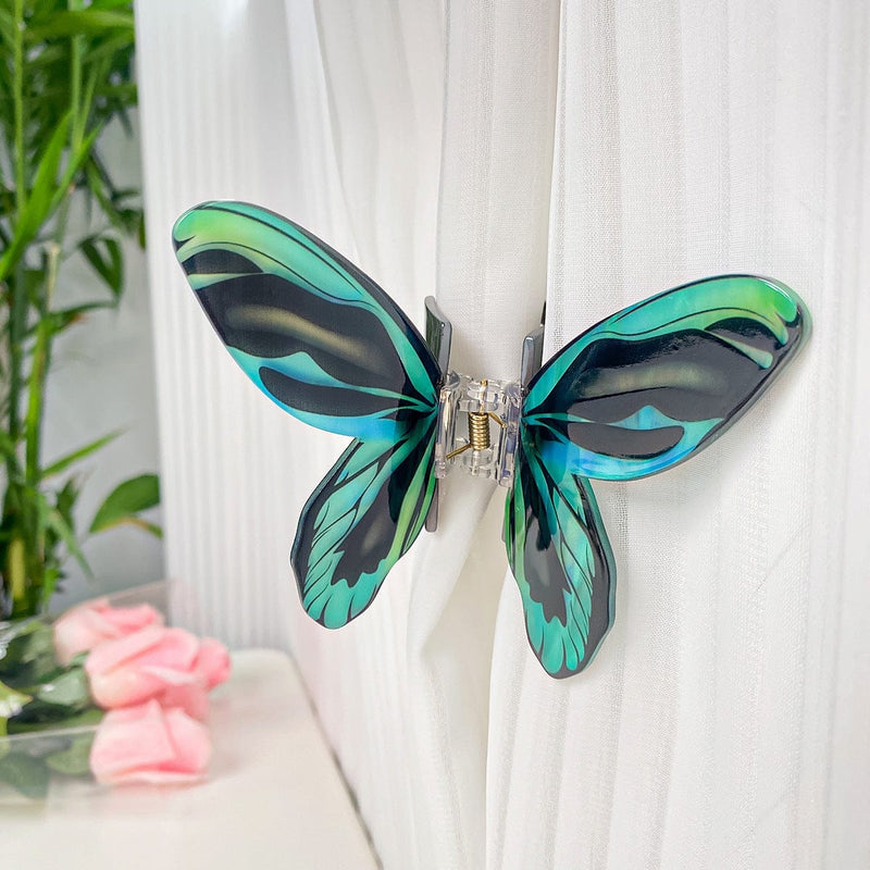 Female High-end Simulation Butterfly Grab Clip
