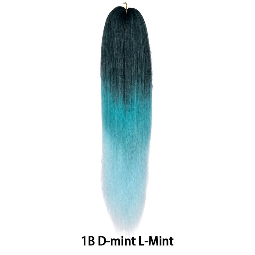 Kani Karen Silk Chemical Fiber Braid Braid Extensed Hair Clock Big Braid